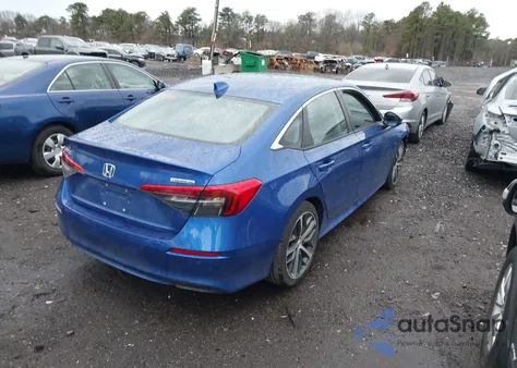 2024 Honda Civic Touring из США, поврежденный, VIN 2HGFE1F90RH336099